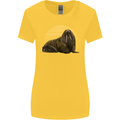 A Walrus Painting Womens Wider Cut T-Shirt Yellow