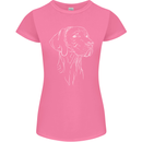 A Weimaraner Face Womens Petite Cut T-Shirt Azalea