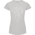 A Weimaraner Face Womens Petite Cut T-Shirt Sports Grey