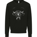A Wild Bull Kids Sweatshirt Jumper Black