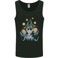 A Wizard Juggling Planets Space Fantasy Mens Vest Tank Top Black