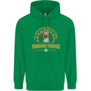A Yorkshire Terrier Dog Childrens Kids Hoodie Irish Green