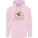 A Yorkshire Terrier Dog Childrens Kids Hoodie Light Pink