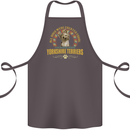 A Yorkshire Terrier Dog Cotton Apron 100% Organic Dark Grey