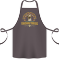 A Yorkshire Terrier Dog Cotton Apron 100% Organic Dark Grey