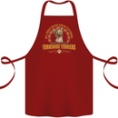 A Yorkshire Terrier Dog Cotton Apron 100% Organic Maroon