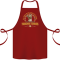 A Yorkshire Terrier Dog Cotton Apron 100% Organic Maroon