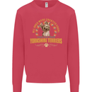 A Yorkshire Terrier Dog Kids Sweatshirt Jumper Heliconia