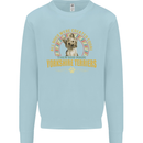 A Yorkshire Terrier Dog Kids Sweatshirt Jumper Light Blue