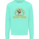 A Yorkshire Terrier Dog Kids Sweatshirt Jumper Peppermint