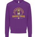 A Yorkshire Terrier Dog Kids Sweatshirt Jumper Purple