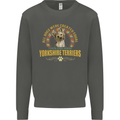 A Yorkshire Terrier Dog Kids Sweatshirt Jumper Storm Grey