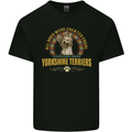A Yorkshire Terrier Dog Kids T-Shirt Childrens Black