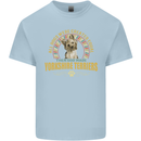 A Yorkshire Terrier Dog Kids T-Shirt Childrens Light Blue