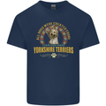 A Yorkshire Terrier Dog Kids T-Shirt Childrens Navy Blue
