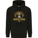 A Yorkshire Terrier Dog Mens 80% Cotton Hoodie Black