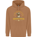 A Yorkshire Terrier Dog Mens 80% Cotton Hoodie Caramel Latte