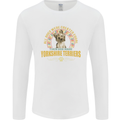 A Yorkshire Terrier Dog Mens Long Sleeve T-Shirt White