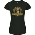 A Yorkshire Terrier Dog Womens Petite Cut T-Shirt Black