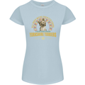 A Yorkshire Terrier Dog Womens Petite Cut T-Shirt Light Blue