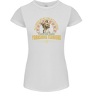 A Yorkshire Terrier Dog Womens Petite Cut T-Shirt White