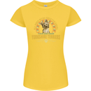 A Yorkshire Terrier Dog Womens Petite Cut T-Shirt Yellow