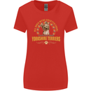 A Yorkshire Terrier Dog Womens Wider Cut T-Shirt Red