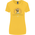 A Yorkshire Terrier Dog Womens Wider Cut T-Shirt Yellow