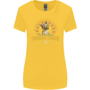 A Yorkshire Terrier Dog Womens Wider Cut T-Shirt Yellow
