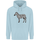 A Zebra Childrens Kids Hoodie Light Blue