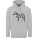 A Zebra Childrens Kids Hoodie Sports Grey