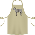 A Zebra Cotton Apron 100% Organic Khaki