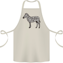 A Zebra Cotton Apron 100% Organic Natural