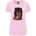 A Zombie Teddy Bear Halloween Womens Wider Cut T-Shirt Light Pink