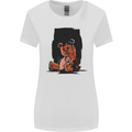 A Zombie Teddy Bear Halloween Womens Wider Cut T-Shirt White