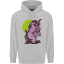 A Zombie Unicorn Funny Halloween Horror Childrens Kids Hoodie Sports Grey