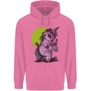 A Zombie Unicorn Funny Halloween Horror Mens 80% Cotton Hoodie Azelea