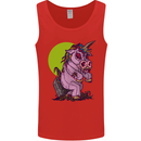 A Zombie Unicorn Funny Halloween Horror Mens Vest Tank Top Red