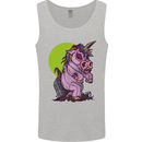 A Zombie Unicorn Funny Halloween Horror Mens Vest Tank Top Sports Grey