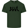 Abbey Road Killer Funny Halloween Horror Mens Cotton T-Shirt Tee Top Forest Green