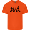Abbey Road Killer Funny Halloween Horror Mens Cotton T-Shirt Tee Top Orange
