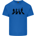 Abbey Road Killer Funny Halloween Horror Mens Cotton T-Shirt Tee Top Royal Blue