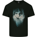 Abstract Art Woman Kids T-Shirt Childrens Black
