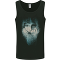 Abstract Art Woman Mens Vest Tank Top Black