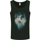 Abstract Art Woman Mens Vest Tank Top Black