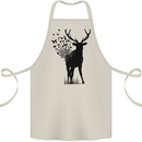 Abstract Butterfly Deer Ecology Environment Cotton Apron 100% Organic Natural