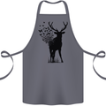 Abstract Butterfly Deer Ecology Environment Cotton Apron 100% Organic Steel