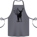 Abstract Butterfly Deer Ecology Environment Cotton Apron 100% Organic Steel