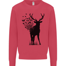 Abstract Butterfly Deer Ecology Environment Kids Sweatshirt Jumper Heliconia