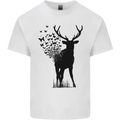 Abstract Butterfly Deer Ecology Environment Kids T-Shirt Childrens White